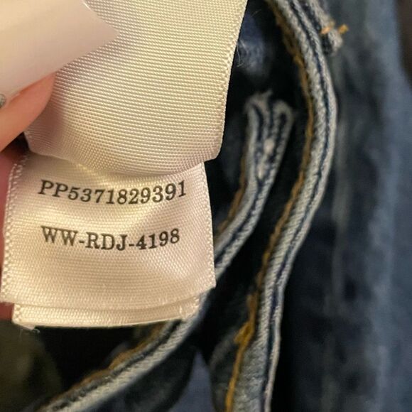 Everlane NWT Women’s Curvy High Rise Button Fly 90’s Cheeky Straight Jeans Sz 30 - Picture 12 of 13